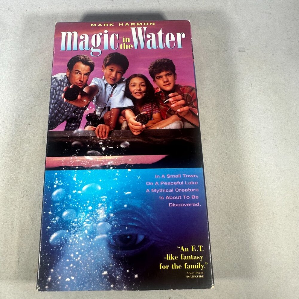 Magic In The Water 1995 VHS Family Movie Starring Mark Harmon